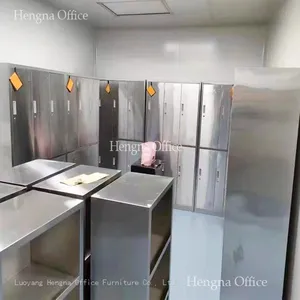 High Quality Best Stainless Steel Lockers With Moisture-resistant Vent for Hospitals & Medical Centers | Personal Item Storage thumbnail-2