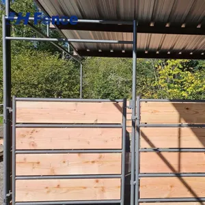 New Outdoor Horse Stables With Roof Shelter Economical Dressage Equipment for Horse Boarding at Farm Horse Stall Horse Barn thumbnail-6