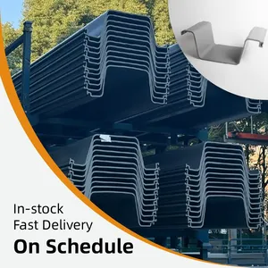 Big Factory Plastic Sheet Pile Vinyl for River Pond Sea Ditch Canal Water Erosion Control thumbnail-1
