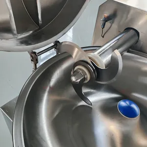 Variable Frequency Chopper Mixer for Meat, Vegetable & Shrimp Paste Emulsification thumbnail-3