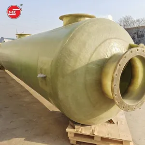 Yike Frp Acid Gas and Alkali Washing Tower, Frp Exhaust Gas Scrubber, Packed Spray Tower thumbnail-3
