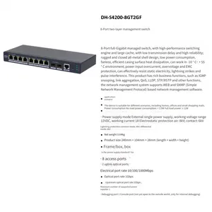 Dahua Dh-s4200-8gt2gf 8-port Full Gigabit Managed Switch thumbnail-4