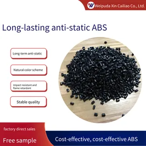 Abs Long-lasting Antistatic Modified, Heat-resistant, Flame-retardant Carbon Black Antistatic ic Tray, Packaging for Optical Instruments and Electrical Enclosures thumbnail-1