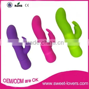 High-Grade 10 Modes G Spot Rabbit Vibrator Silicone Rotation Shake Sex Toys for Women thumbnail-1