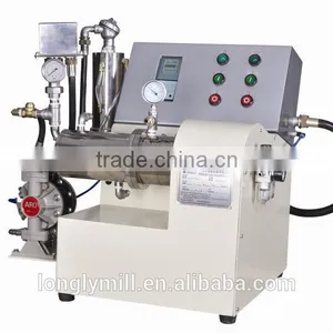Micro Bead Mill Which is Sample Testing Machine With Tank and Mixer thumbnail-2