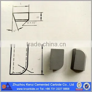 Brazed Insert Type A Solid Carbide Tips for Cutting Tools From Zhuzhou Kerui Manufacturer thumbnail-2