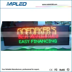 Sell P10 Double Color Led Displays for Bus Advertise thumbnail-1