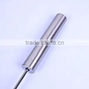 Wholesale 14'' Stainless Steel Egg Whisk Hand Push Mixer Hand Pressing Down Semi Automatic Egg Whisk Beater thumbnail-6