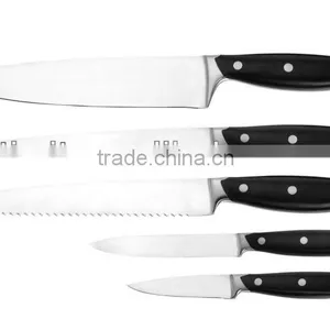ABS+430S/S HANDLE 6PCS KITCHEN KNIFE SET thumbnail-2