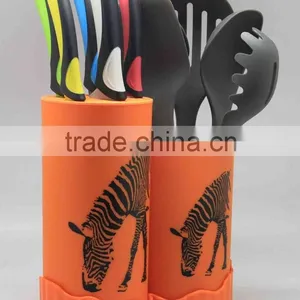 Nylon Kitchen Tools With Stand/Household Cooking Ware With Stand/ Nylon Kitchen Ware Set thumbnail-1