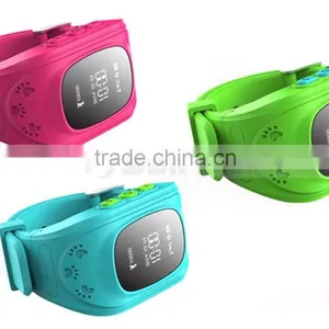 Silicone WIFI Wrist Cell Phone Watch For Kids Watch Phone With SOS Phone Call GPS Tracker thumbnail-3