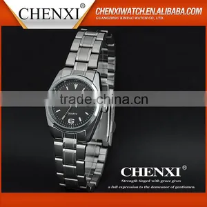 CHENXI Watches Wholesale 003-8J Black White Quartz Japan Movt Gift Watch Box OEM ODM Stainless Steel Watches Women thumbnail-2