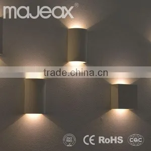 European White Gypsum Plaster Bedside 40W Wall Sticker Lamp thumbnail-3