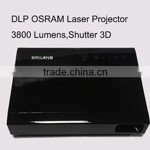 Newest 3800 Lumens DLP Laser Projector HD,power Consumption of Projector thumbnail-1