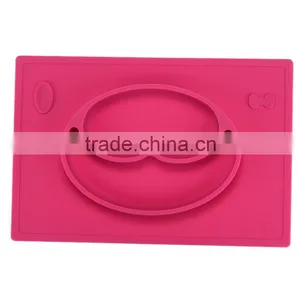 Happy Design 2016 FDA Children Silicone Divided Food Grade Silicone Plate thumbnail-5