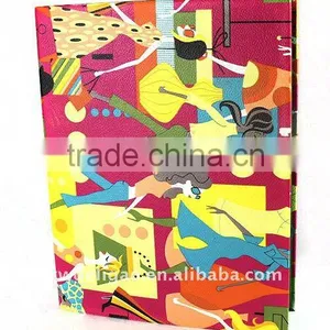 Office Lady Color PU Wrapping Ring Binder Desktop File Folder for Office Stationery Cardboard A4 or FC Size thumbnail-1