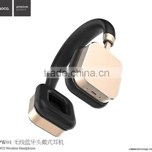 Original HOCO HPW01 3.5mm Universal Head-mounted Headphone Stereo Sound Wireless Bluetooth Headset For Mobile Phone MT-4722 thumbnail-4