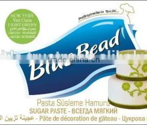 Blue Bead (Light Green) Sugar Paste & Fondant For Pastry Decoration thumbnail-3