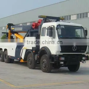North Benz 8*4 Platform Road Wrecker Truck thumbnail-1