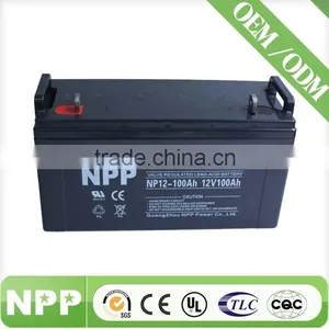12V100AH Long Life High Quality Deep Cycle Solar Battery thumbnail-2