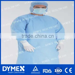 High Risk Reinforced SMMS Surgical Gown, EO Sterilized, AAMI 3 thumbnail-2