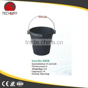 Heavy Duty Rubber Buckets,strong Handle Pails thumbnail-4
