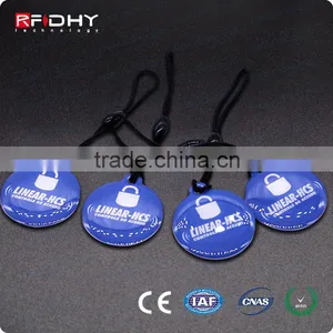 Waterproof Rfid Keyfob125khz Mini Tag for Access Control thumbnail-1
