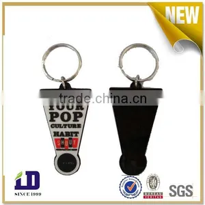 Customized Promotional 3D Soft Rubber Pvc Keychain thumbnail-1
