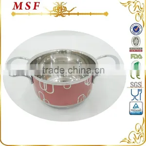 Decal Finished Exterior Mirror Polished Interior Cookware Stainless Steel Stock Pot thumbnail-1