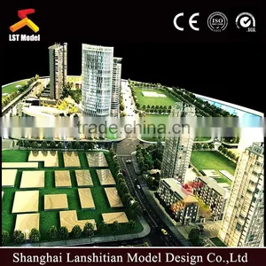 Miniature House Building Model,3D Architecture Model Rendering thumbnail-3