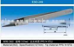 ESD-249 ESD Series Exchanged Tip Anti-static Stainless Tweezers thumbnail-1