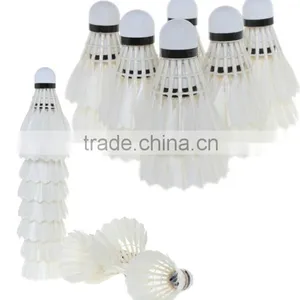 Durable Cheap Aeroplane Cigu Duck Feather Shuttlecock Badminton thumbnail-4