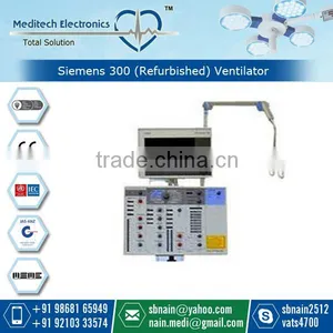 Siemenc 300 (Refurbished) Ventilator With Wide Range of Ventilation Modes thumbnail-1