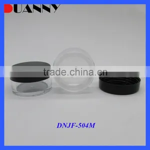 High Quality Eco-Friendly Empty Cream Colorful Container,10Ml Black Cosmetic As Jars Plastic thumbnail-1