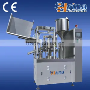 Full Automatic Cosmetic Tube Filling and Sealing Machine thumbnail-1