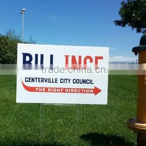 Durable Corrugated Plastic Yard Sign thumbnail-3