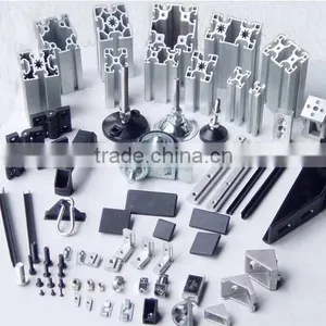 Hight Quality Aluminium Extrusion Profile Aluminum Extrusion Profile of Dispaly Rack With All Kinds of Surface Finish thumbnail-4