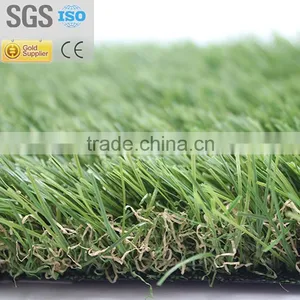 Spine Shape Four Color Outdoor Landscaping Artificial Turf Grass thumbnail-2