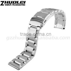 22|23mm High Quality Imported Stainless Steel Watch Bracelet for Men's and Women's Wholesale 3PCS thumbnail-3
