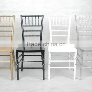 Event Cheap Crystal Clear Resin Chiavari Chair Tiffany Chair thumbnail-1