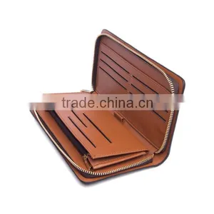 Credit Card Holder Case Money Clip Innovative Wallet in Brown thumbnail-3