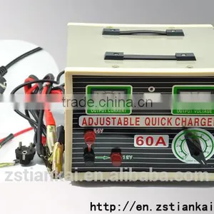 24v 60A Electric Car Charger Station Battery Charger thumbnail-1