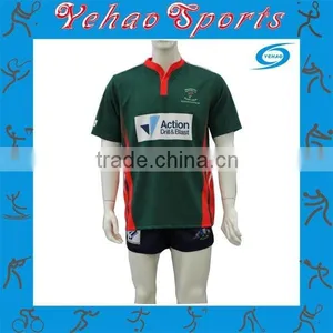 Custom Full Sublimation Printing Pattern Rugby Uniform for Practice thumbnail-1