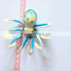 3.5 Inch Plastic Ocean 0ctopus Shapes Custom 3D Fridge Magnet thumbnail-4