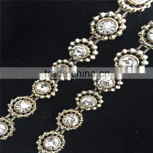 High Quality Rhinestone Trimming Tape Chain thumbnail-1