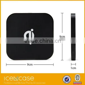 Portable Q8 QI Wireless Charger 2 USB Port Moblie Phone Charging Pad For IPhone Samsung HTC thumbnail-3