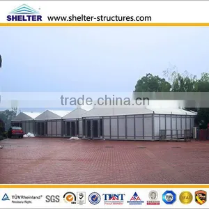 PVC Double Coated FabricPVC Double Coated Fabric and >100 Person Tent Type Marquee Tents Quality Choice thumbnail-1