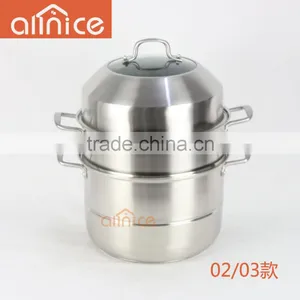New Stainless Steel Couscous With Steamer Couscous Pot/High Grade Couscoussier/food Steamer Pot thumbnail-4