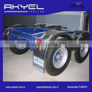 Turkey Drawing Bar /dolly Semi Trailer Factory thumbnail-4
