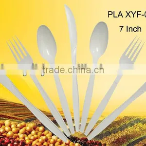Biodegradable Disposable Corn Starch Fork thumbnail-3